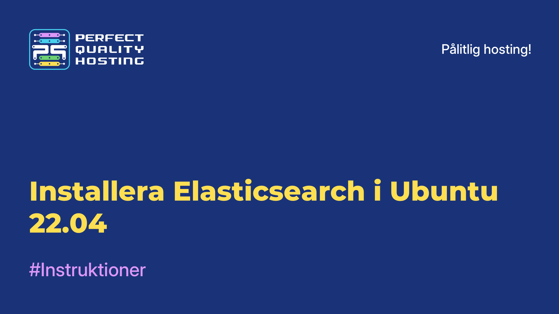 Installera Elasticsearch i Ubuntu 22.04