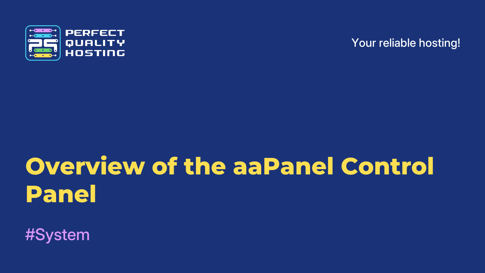 Overview of the aaPanel Control Panel