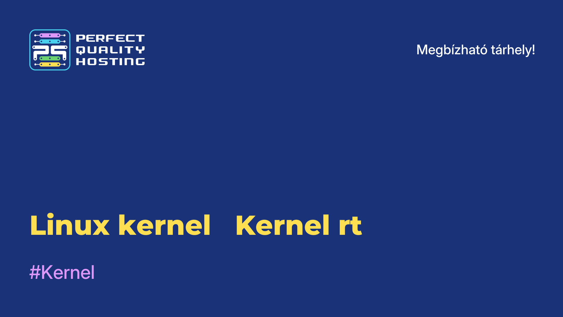 Linux kernel - Kernel-rt