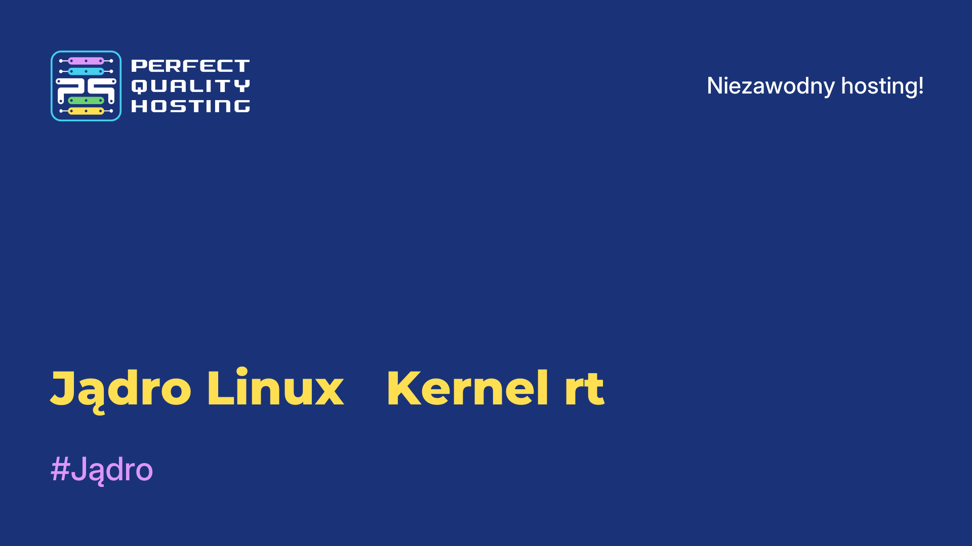 Jądro Linux - Kernel-rt