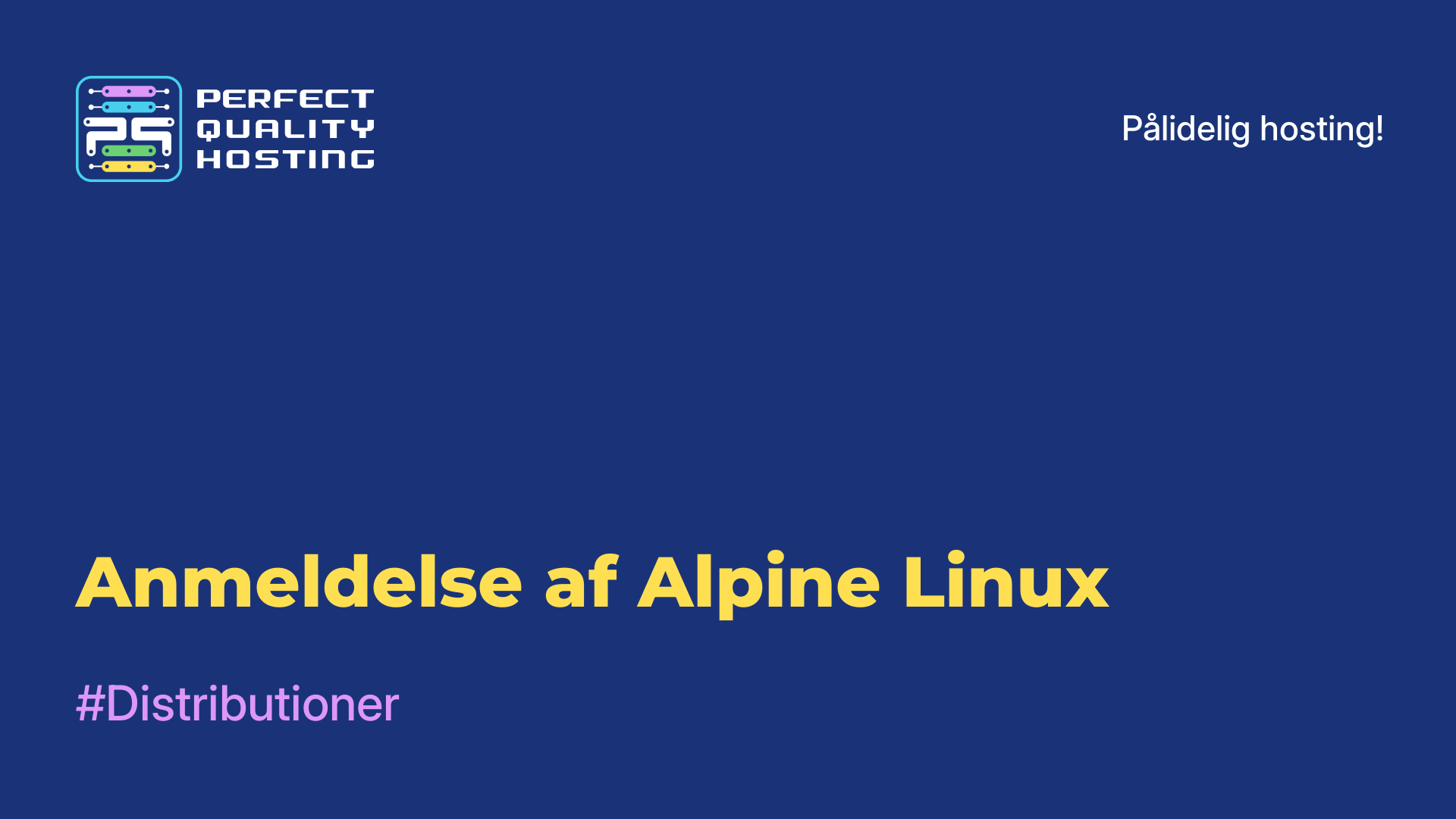 Anmeldelse af Alpine Linux