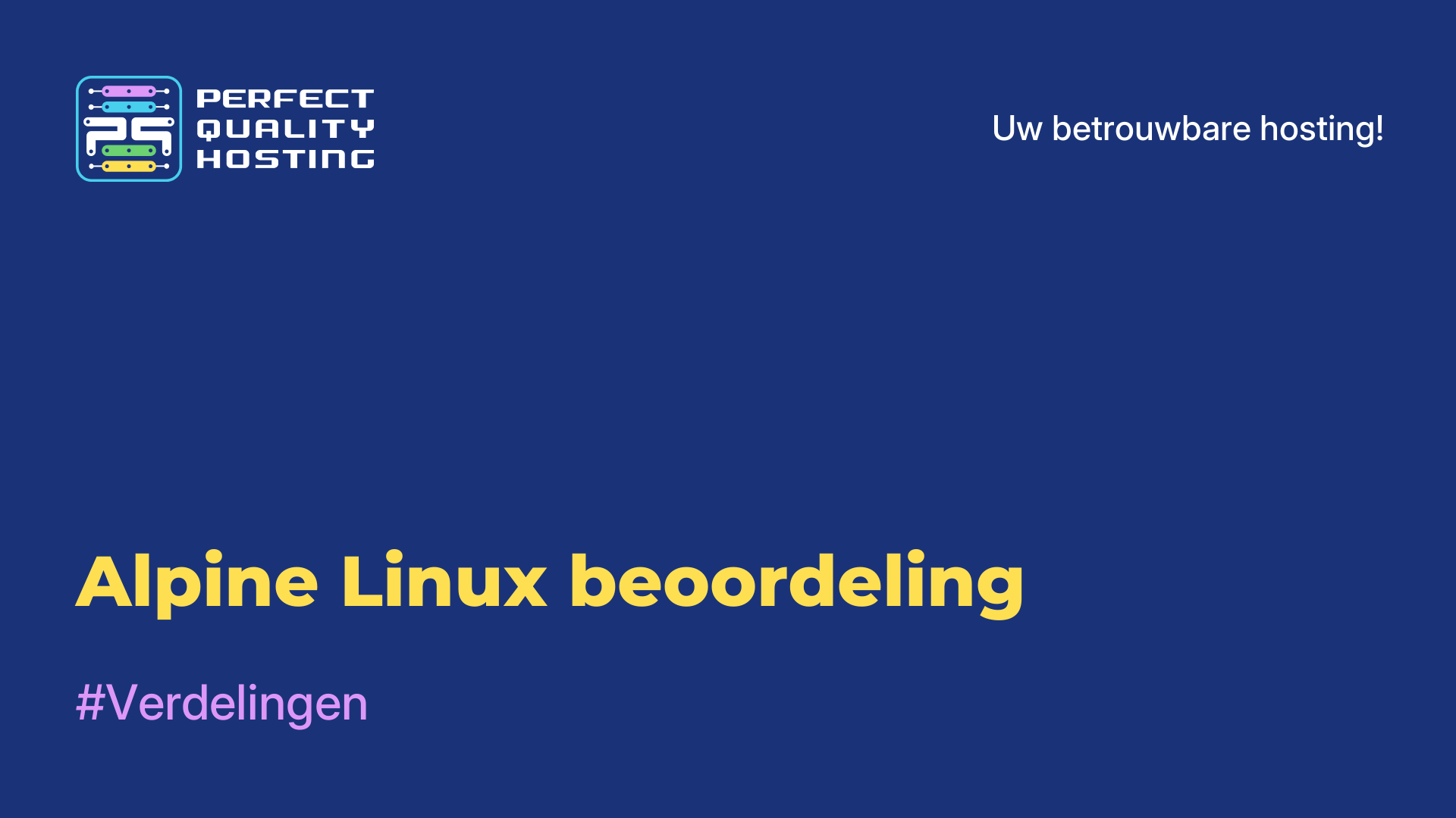 Alpine Linux-beoordeling