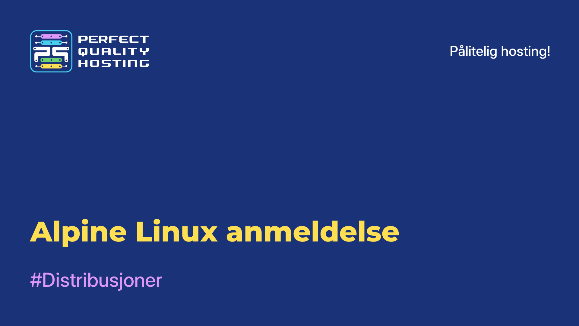 Alpine Linux-anmeldelse