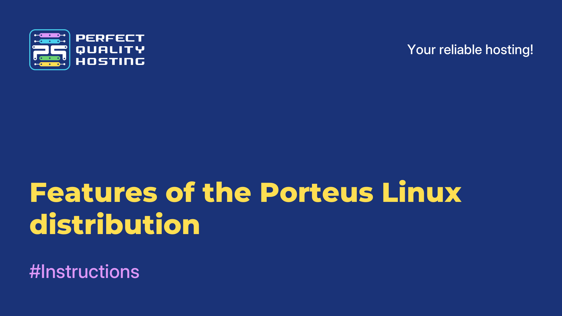 Features of the Porteus Linux distribution