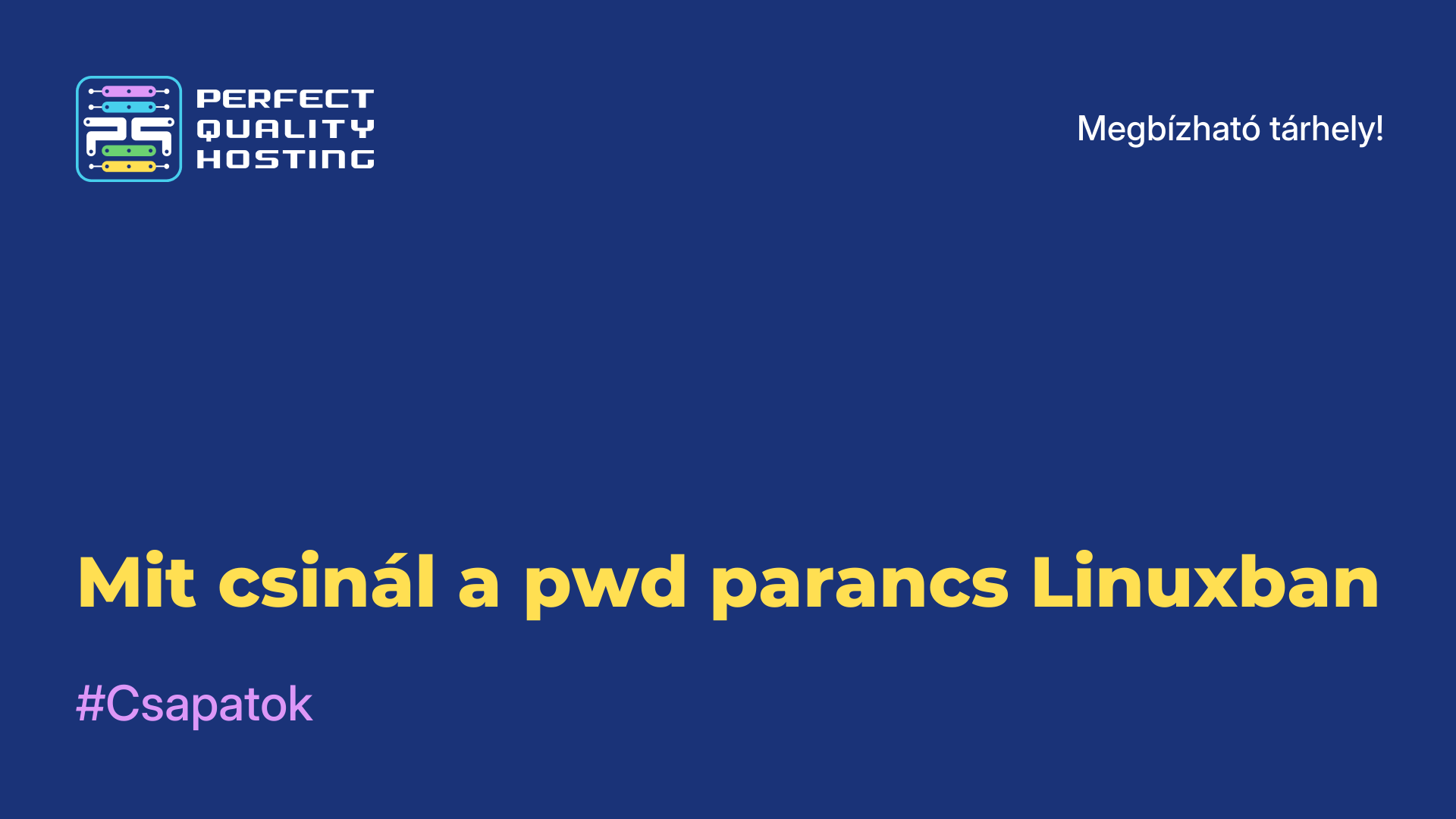 Mit csinál a pwd parancs Linuxban