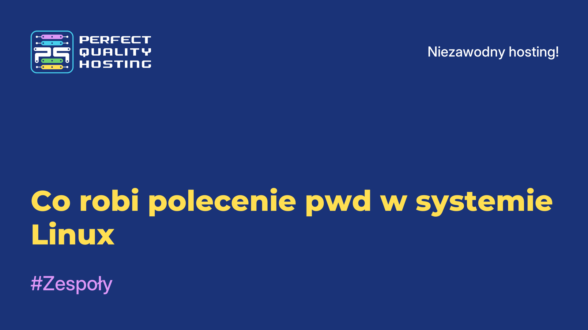 Co robi polecenie pwd w systemie Linux