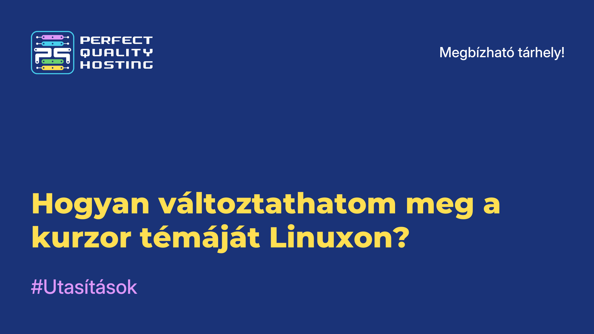 Hogyan változtathatom meg a kurzor témáját Linuxon?