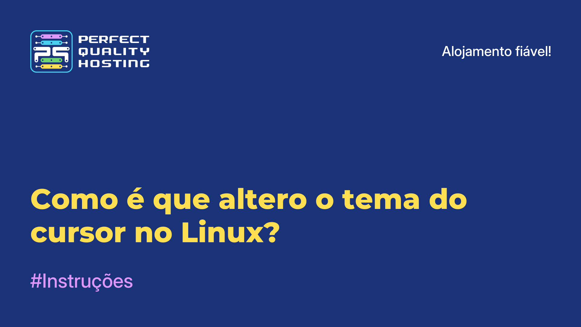 Como é que altero o tema do cursor no Linux?