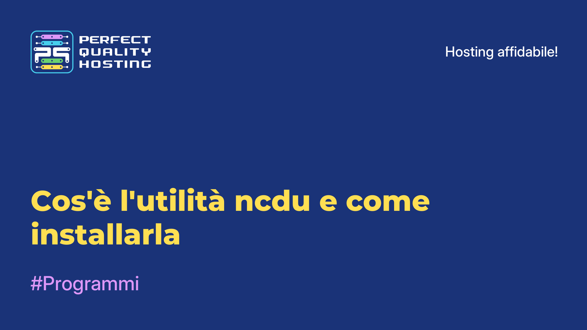 Cos'è l'utilità ncdu e come installarla