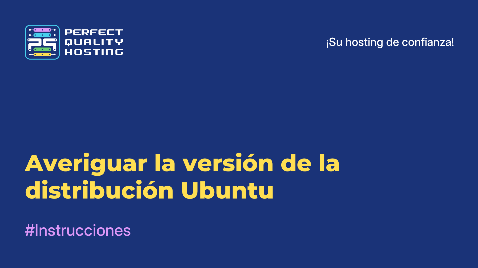 Averiguar la versión de la distribución Ubuntu