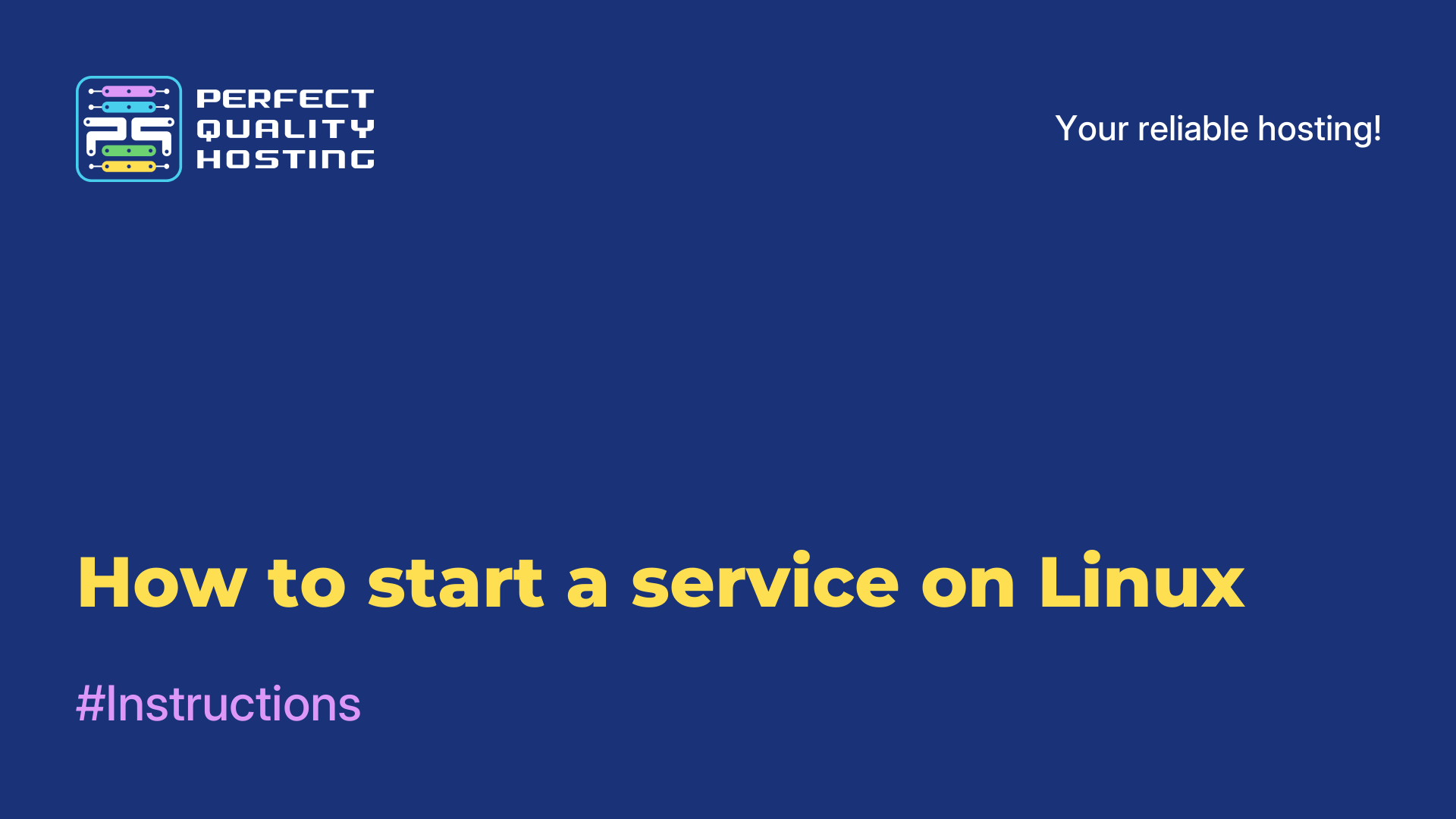 How to start a service on Linux