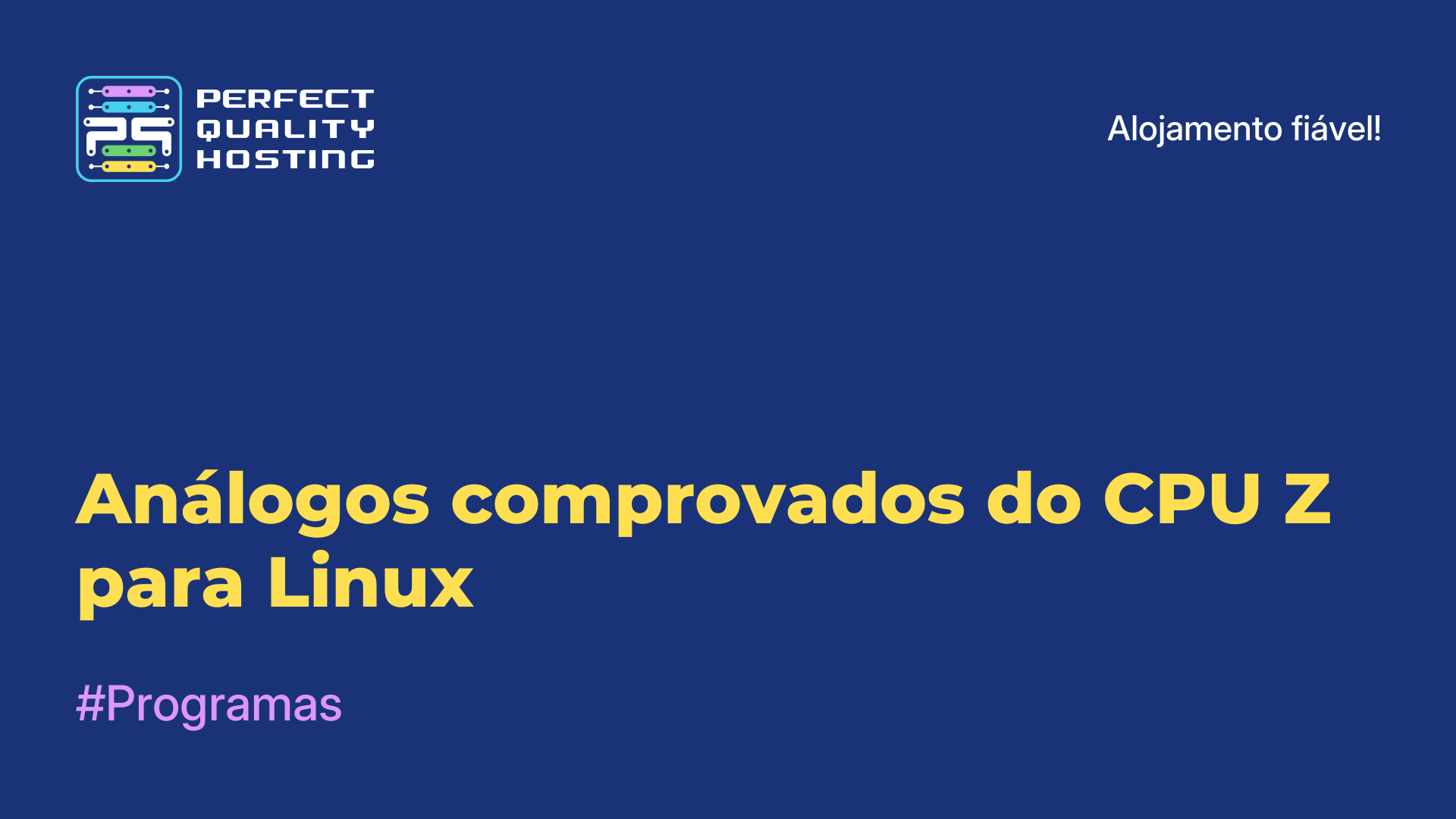 Análogos comprovados do CPU-Z para Linux