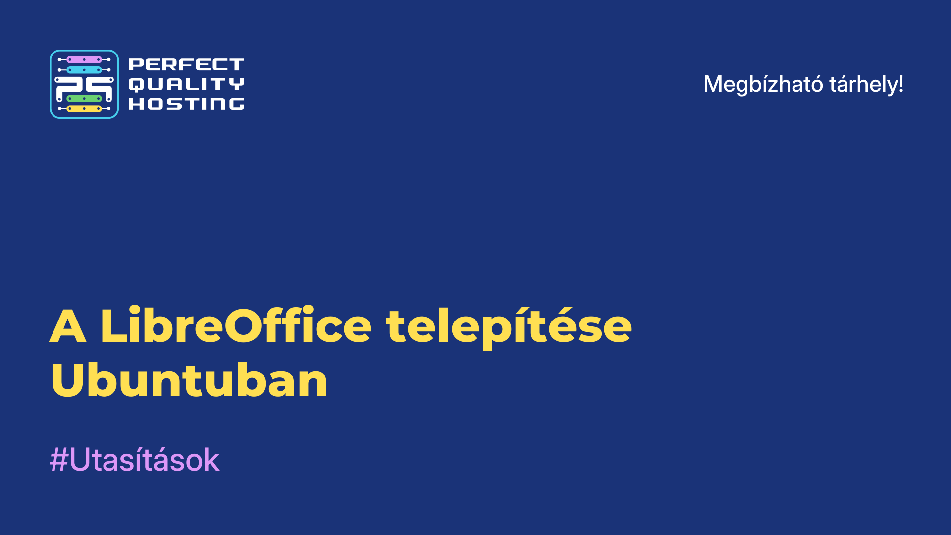 A LibreOffice telepítése Ubuntuban