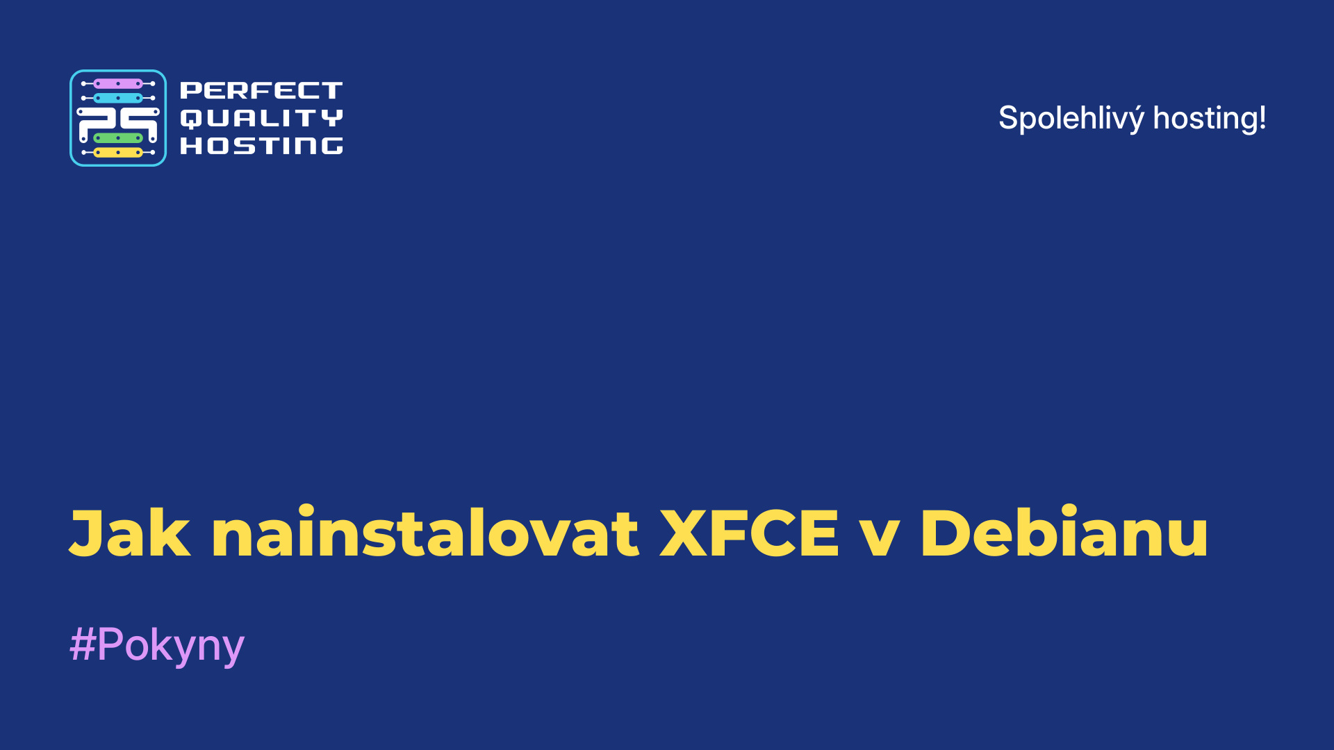 Jak nainstalovat XFCE v Debianu