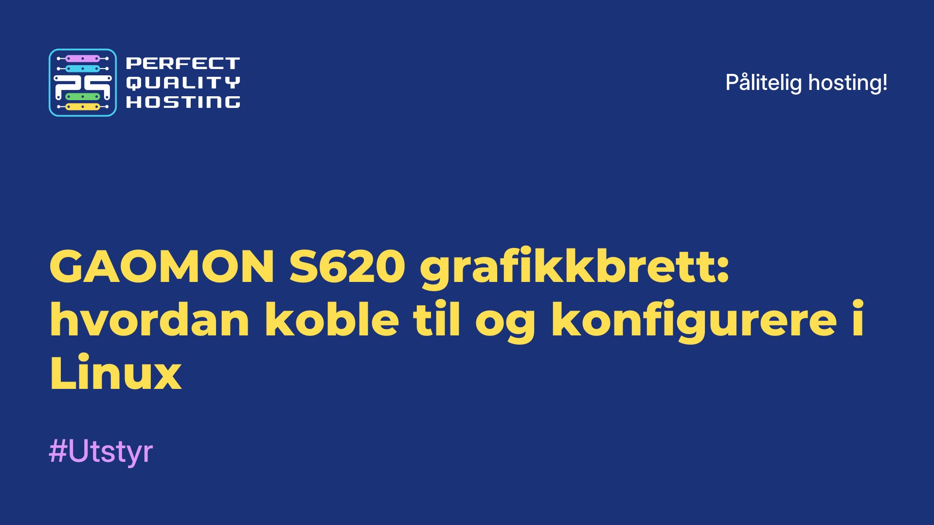 GAOMON S620 grafikkbrett: hvordan koble til og konfigurere i Linux