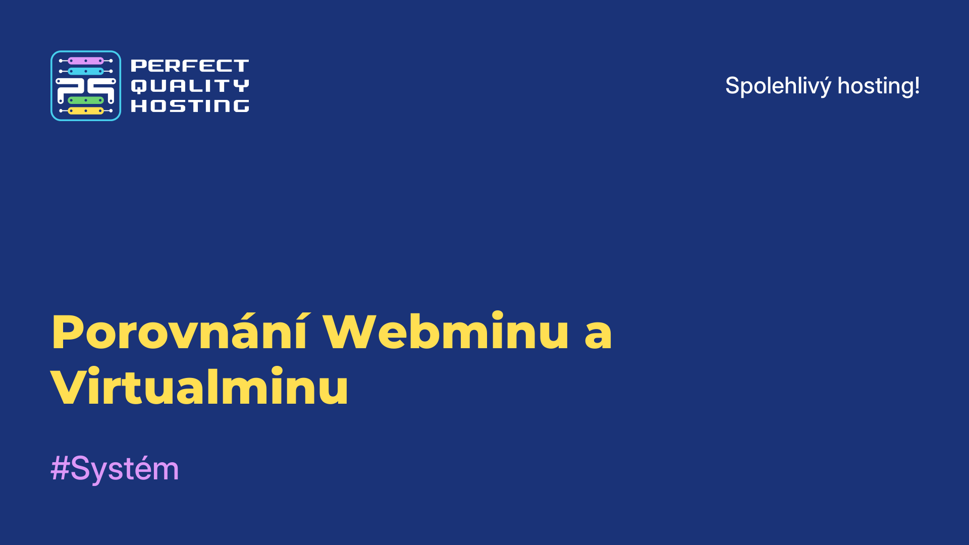 Porovnání Webminu a Virtualminu