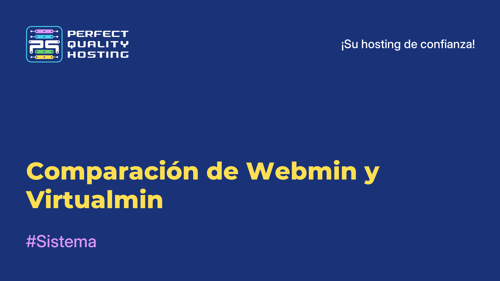 Comparación de Webmin y Virtualmin