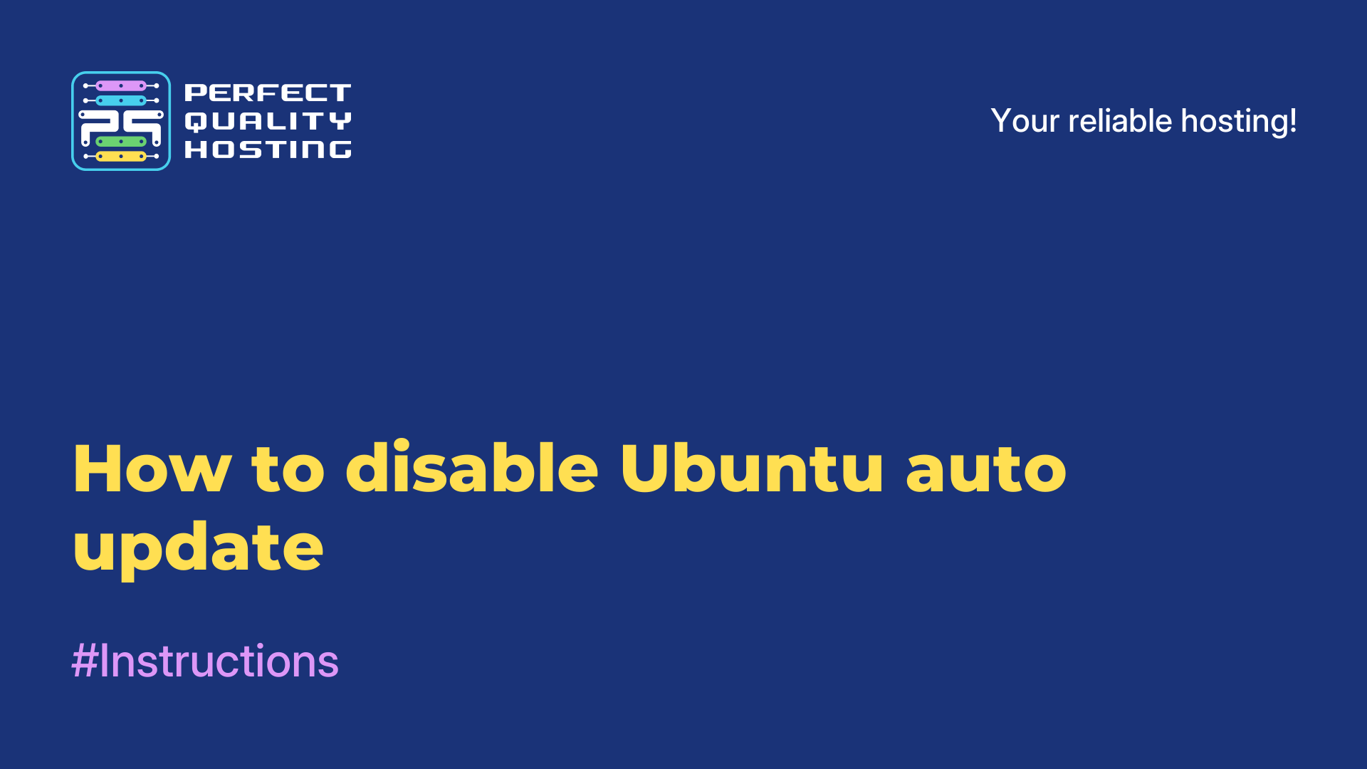 How to disable Ubuntu auto-update