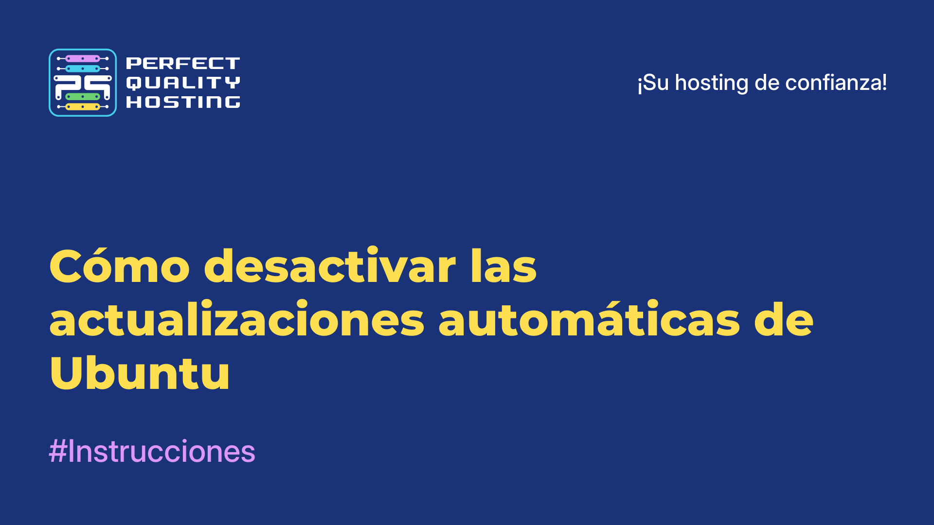 Cómo desactivar las actualizaciones automáticas de Ubuntu