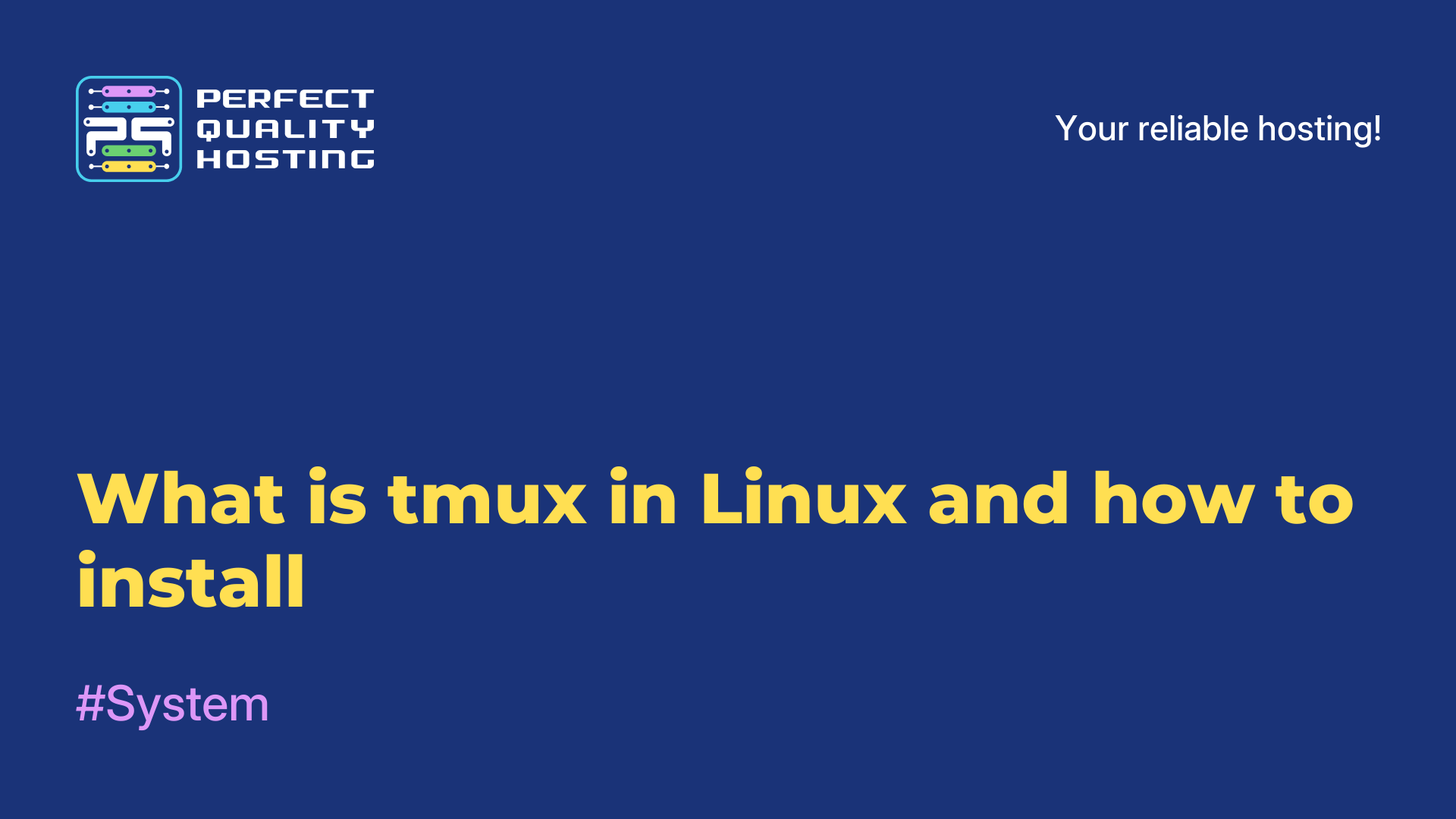 What is tmux in Linux and how to install