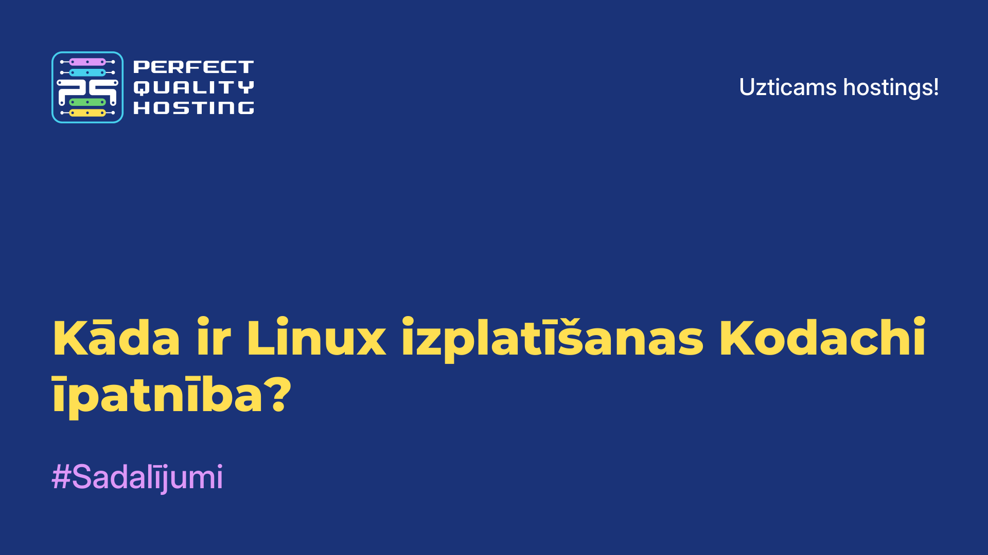 Kāda ir Linux izplatīšanas Kodachi īpatnība?