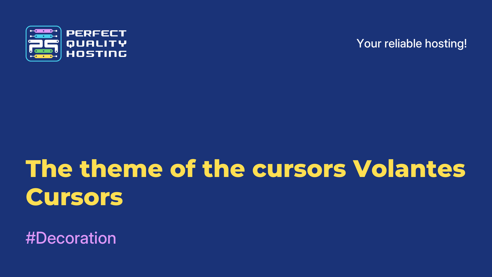 The theme of the cursors Volantes Cursors