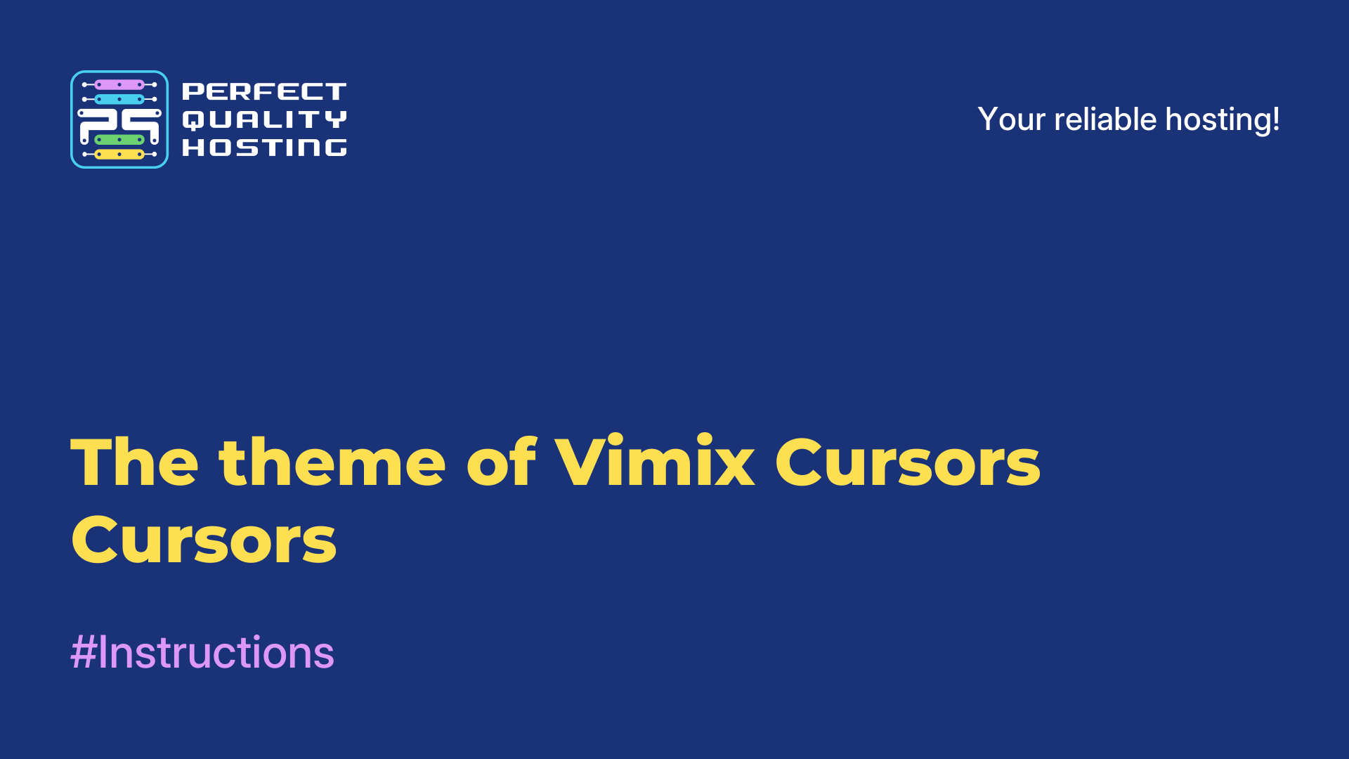 The theme of Vimix Cursors Cursors