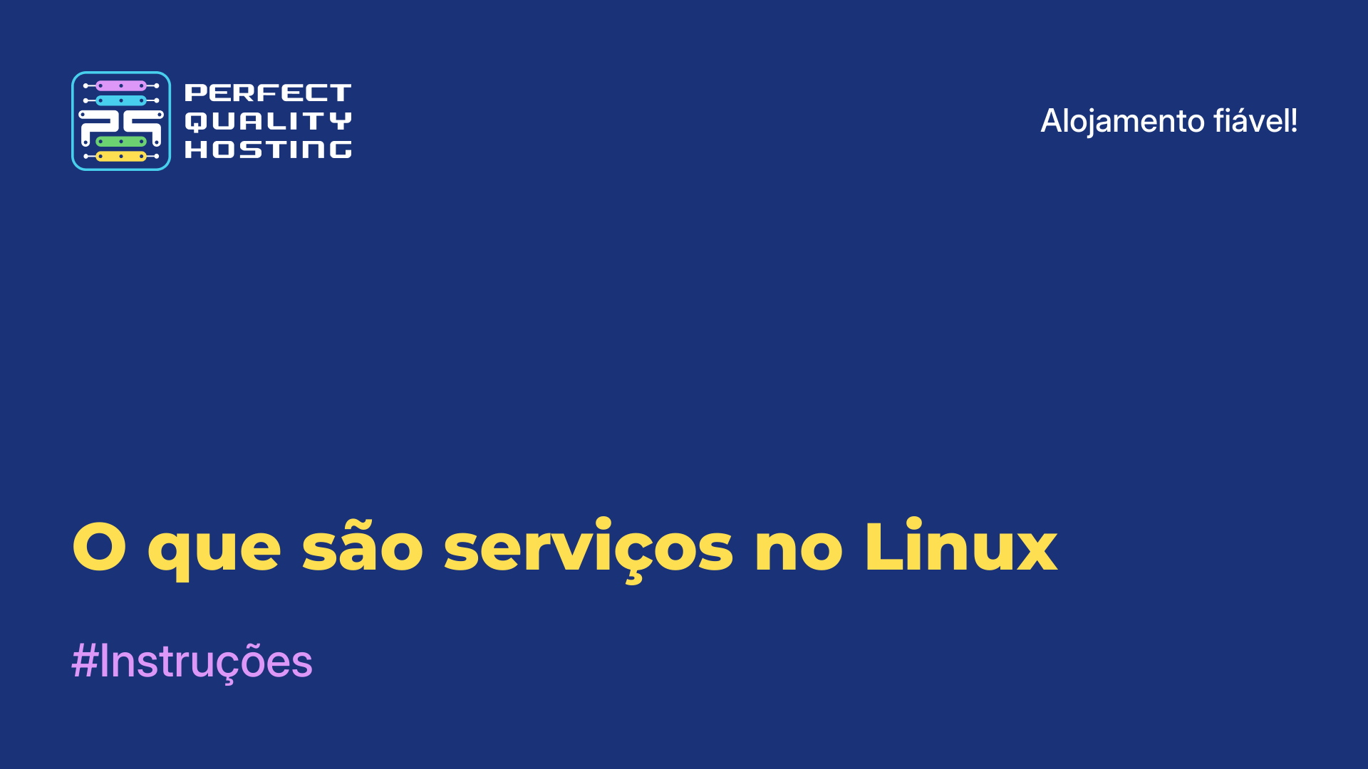 O que são serviços no Linux