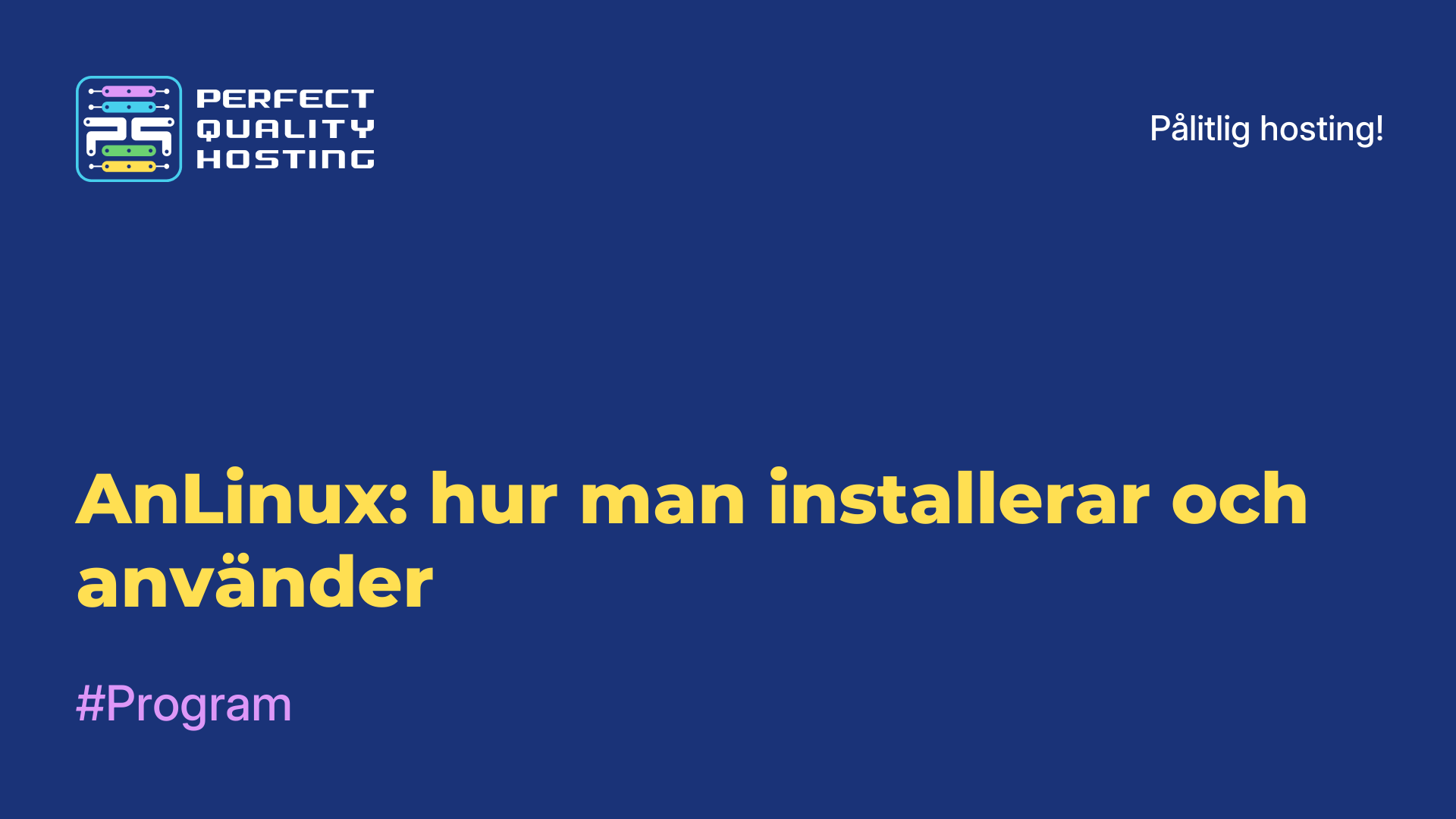 AnLinux: hur man installerar och använder