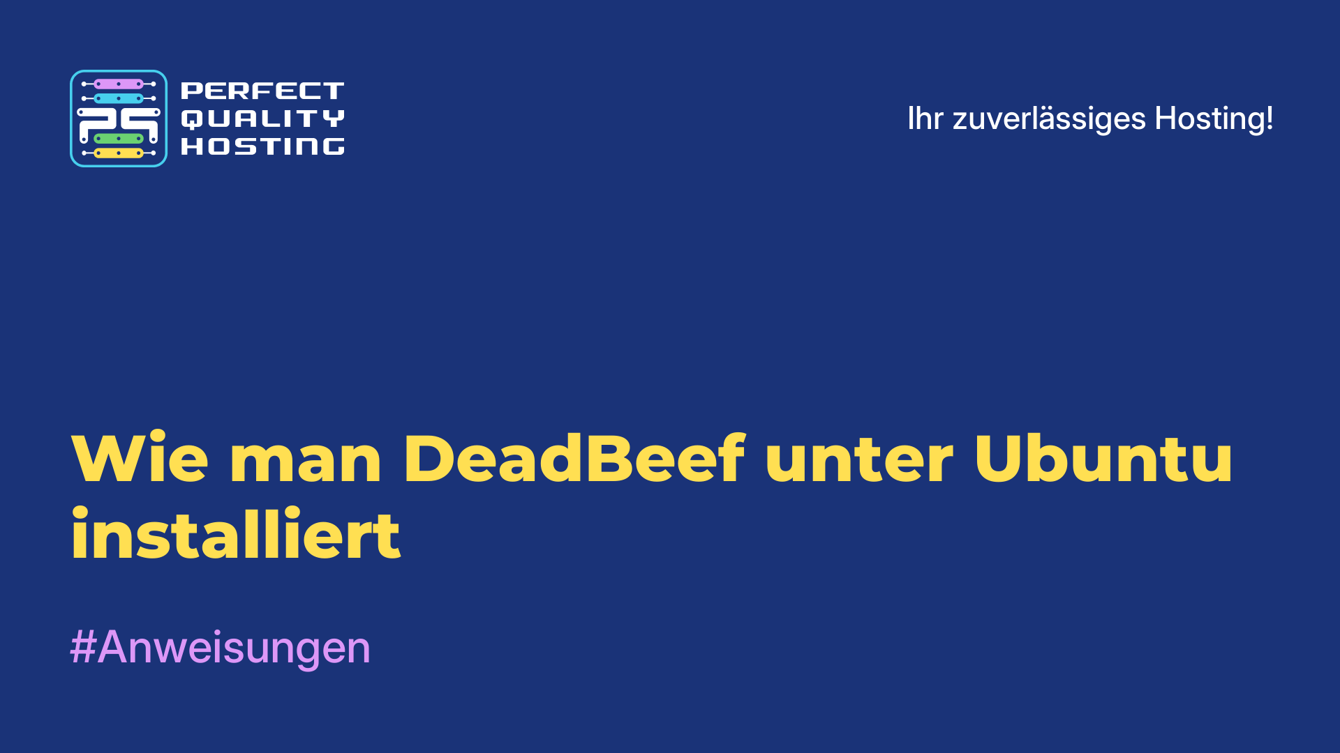 Wie man DeadBeef unter Ubuntu installiert