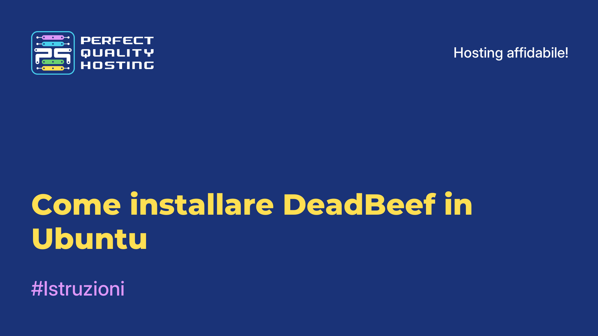 Come installare DeadBeef in Ubuntu