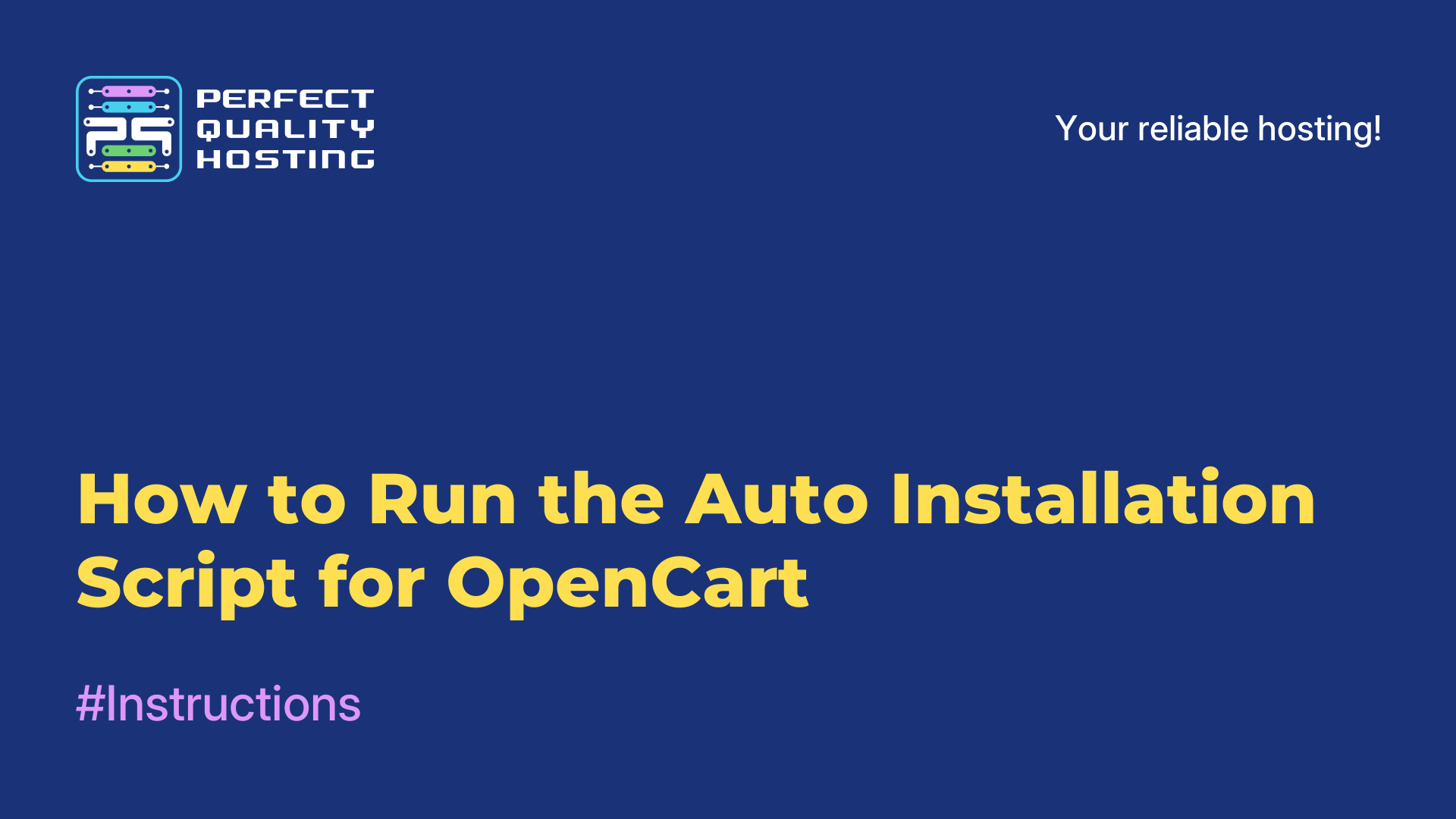 How to Run the Auto-Installation Script for OpenCart