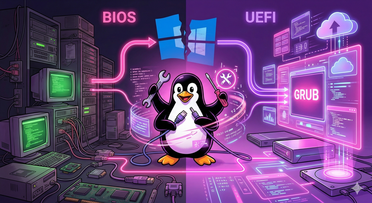 Восстановление GRUB после установки Windows 10: инструкция для BIOS и UEFI