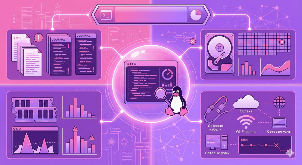 How to Check Linux for Errors: Logs, Disk, Memory, and Network