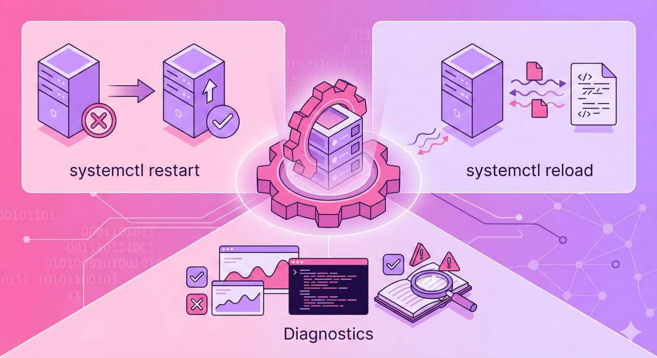 How to Restart a Service in Linux: systemctl restart, reload, and Diagnostics